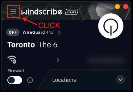 Preferences Tab Location